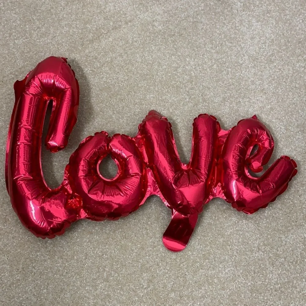 Love Balloons - Air fill (not helium) 5 pack!